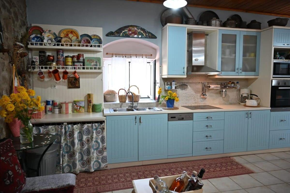Kalavrita Winter Retreat - Homely Spacious Chalet Ano Vlasia Exterior photo